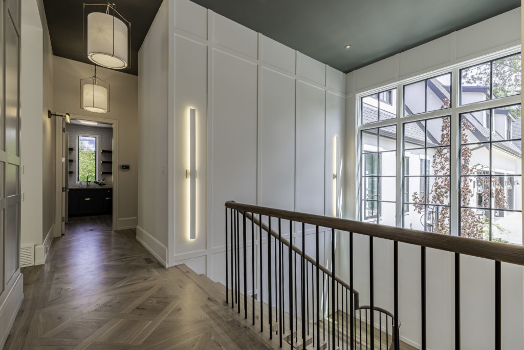 Custom Hardwood Inlay Basket Weave Panels