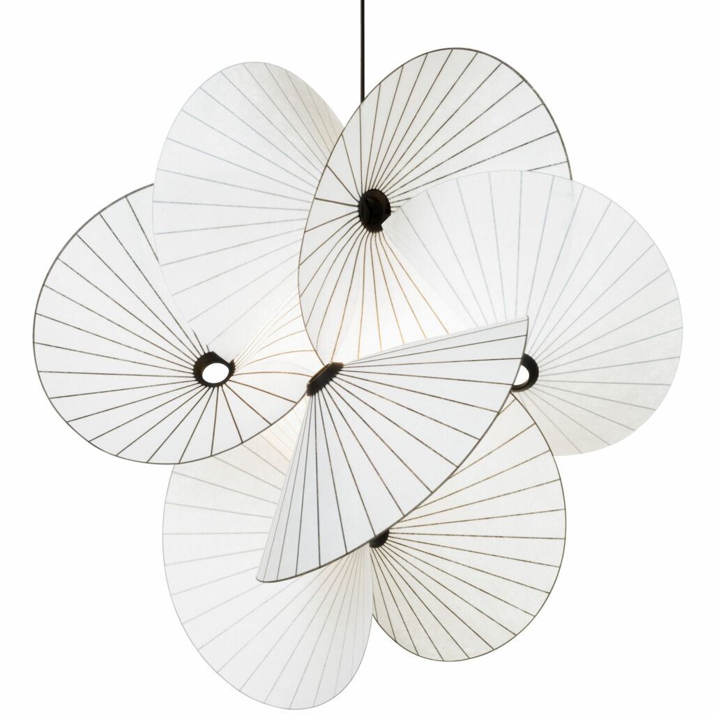 Serpentine LED Chandelier from Robinson Lighting - Japandi Design