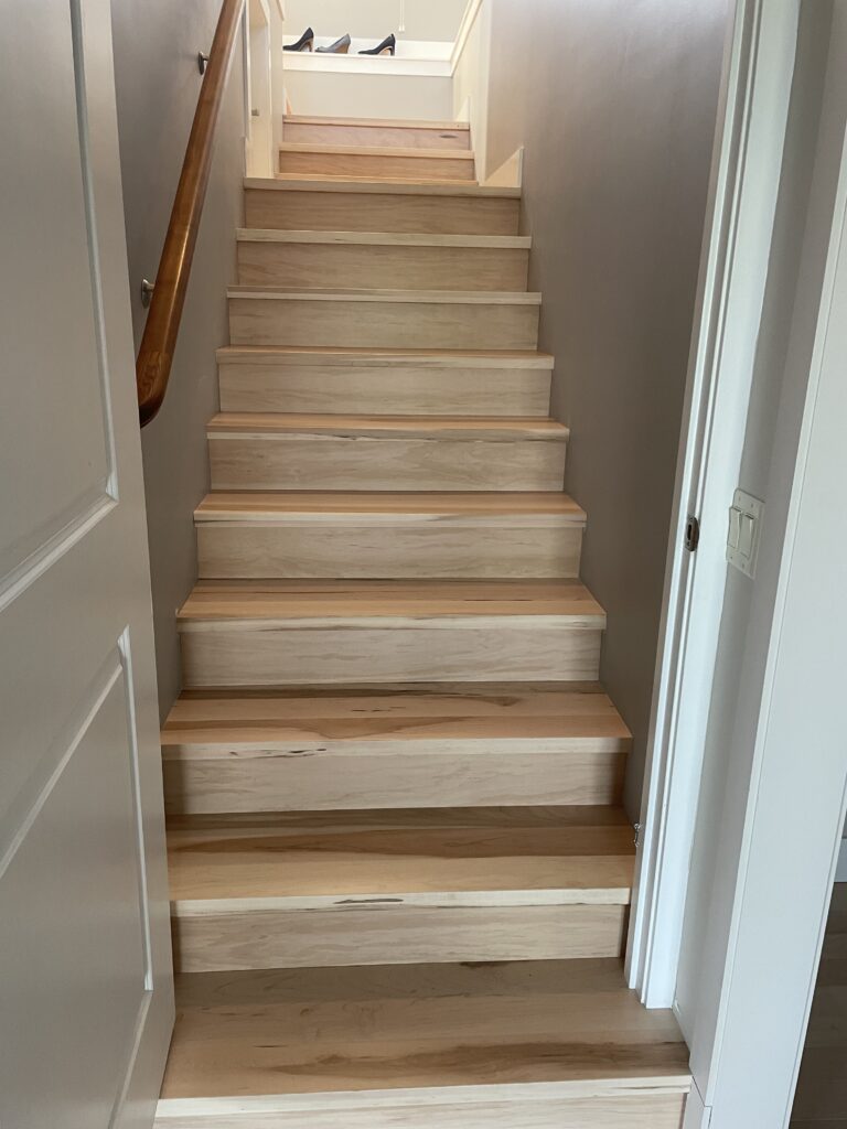 Traditional Hardwood Stair Design