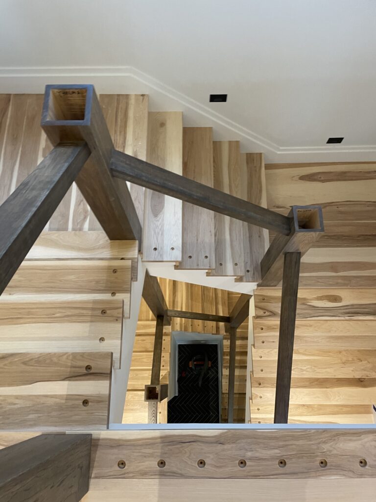 Traditional Hardwood Stair Design